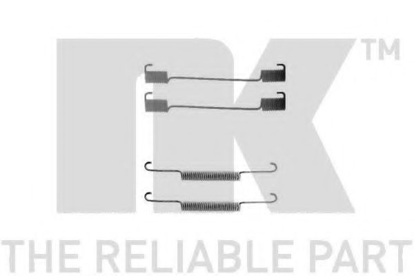 NK 7912520 Комплектующие, тормозная колодка NK 7912520 Комплектующие, тормозная колодка