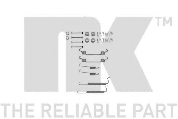 NK 7936710 Комплектующие, тормозная колодка NK 7936710 Комплектующие, тормозная колодка