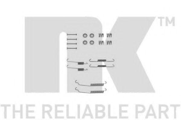 NK 7937701 Комплектующие, тормозная колодка NK 7937701 Комплектующие, тормозная колодка