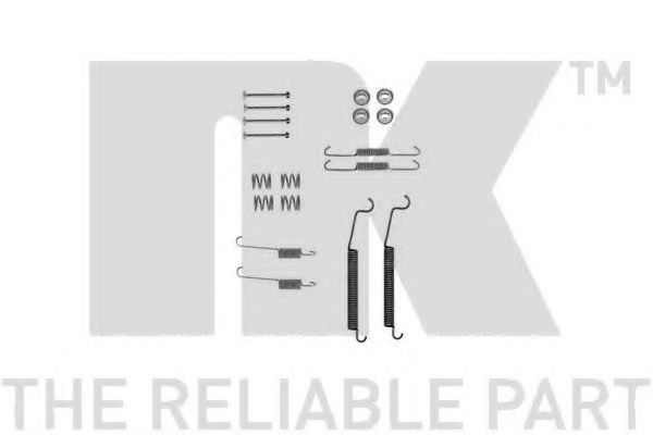 NK 7937830 Комплектующие, тормозная колодка 