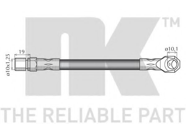 852351 NK Тормозной шланг 852351 NK Тормозной шланг