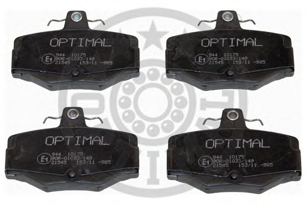 OPTIMAL 10175 Тормозные колодки OPTIMAL 