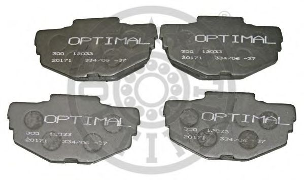 OPTIMAL 12033 Тормозные колодки OPTIMAL 