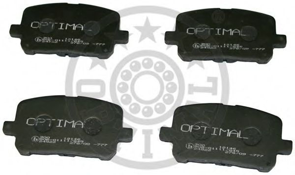 OPTIMAL 12146 Тормозные колодки OPTIMAL для TOYOTA