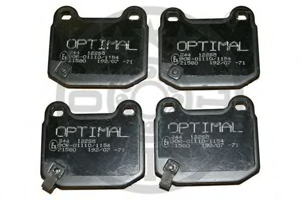 OPTIMAL 12265 Тормозные колодки OPTIMAL для MITSUBISHI