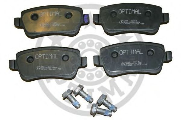 OPTIMAL 12313 Тормозные колодки OPTIMAL для FIAT