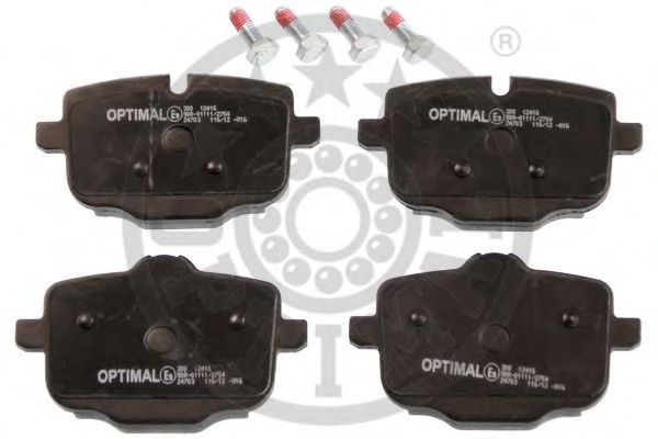 OPTIMAL 12416 Тормозные колодки OPTIMAL для BMW