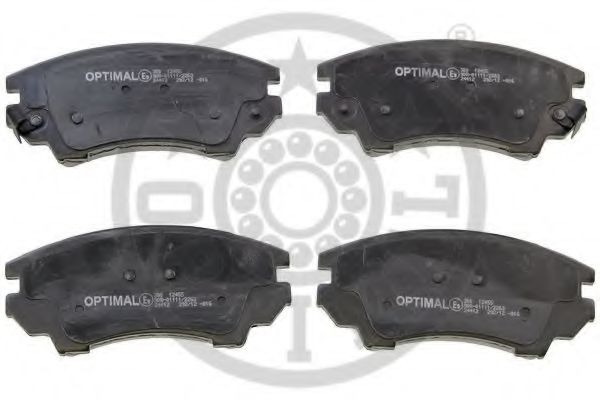 OPTIMAL 12455 Тормозные колодки OPTIMAL для OPEL