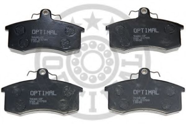 OPTIMAL 9448 Тормозные колодки OPTIMAL для LADA