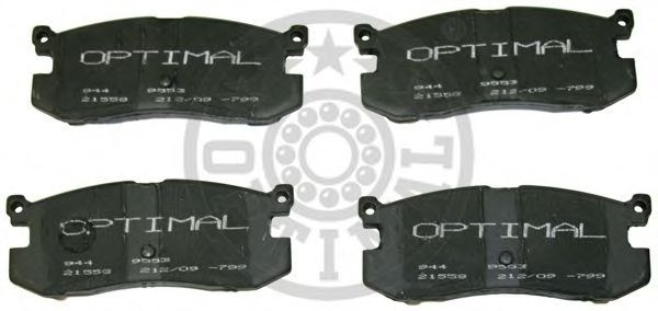 OPTIMAL 9553 Тормозные колодки OPTIMAL для FORD USA