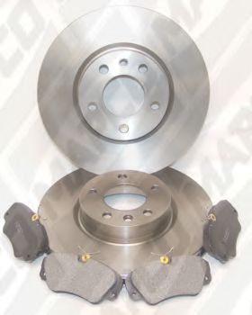 MAPCO 47760 Комплект тормозов, дисковый тормозной механизм 