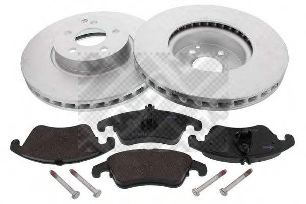 MAPCO 47798HPS Комплект тормозов, дисковый тормозной механизм 