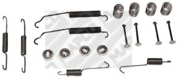 MAPCO 9132 Комплектующие, тормозная колодка 