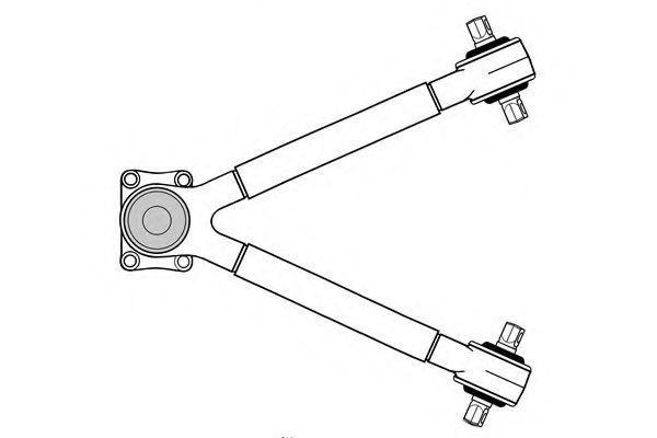 SIDEM 20042 Рычаг независимой подвески колеса, подвеска колеса 