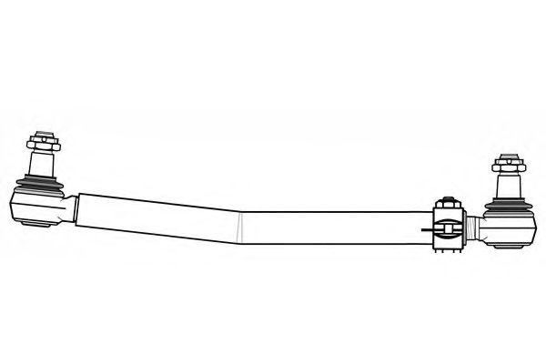 SIDEM 44330 Поперечная рулевая тяга 