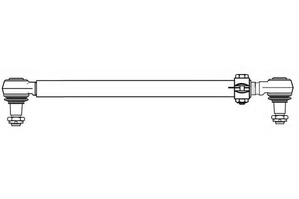 SIDEM 500030 Продольная рулевая тяга 