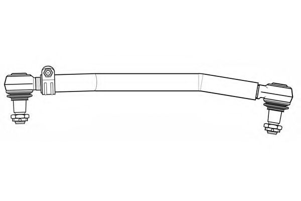 SIDEM 686131 Продольная рулевая тяга 