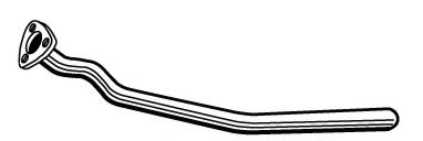 FONOS 02760 Труба выхлопного газа 