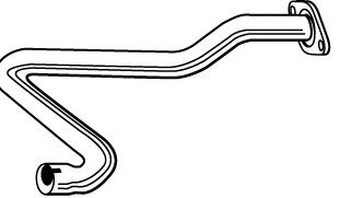 FONOS 10520 Труба выхлопного газа 