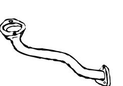 FONOS 15867 Труба выхлопного газа 