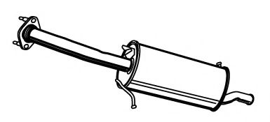 620151 FONOS Глушитель выхлопных газов конечный 620151 FONOS Глушитель выхлопных газов конечный