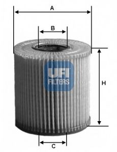 UFI 2500100 Масляный фильтр UFI для LAND ROVER