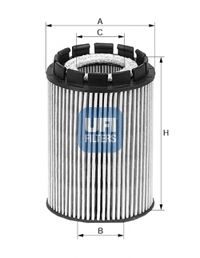 UFI 2501000 Масляный фильтр для JEEP