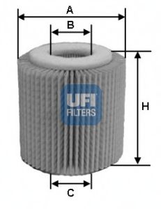 UFI 2505600 Масляный фильтр для FORD MONDEO 3 универсал (BWY)