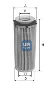 UFI 2509600 Масляный фильтр UFI 