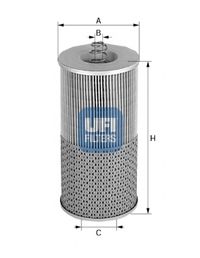 UFI 2542300 Масляный фильтр для NEOPLAN