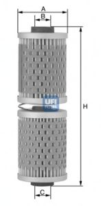 UFI 2552700 Масляный фильтр UFI 