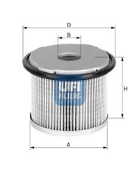 UFI 2668200 Топливный фильтр UFI 