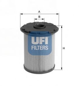 UFI 2669300 Топливный фильтр UFI для NISSAN