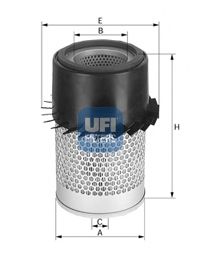 UFI 2713200 Воздушный фильтр UFI 