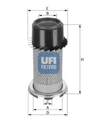 UFI 2714700 Воздушный фильтр UFI 