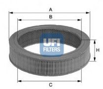 UFI 2715500 Воздушный фильтр UFI 