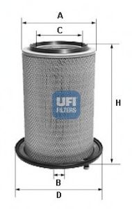 UFI 2715800 Воздушный фильтр UFI 