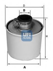 UFI 2718800 Воздушный фильтр UFI 