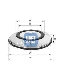 UFI 2720000 Воздушный фильтр UFI 