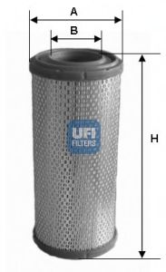 UFI 2735600 Воздушный фильтр для IVECO