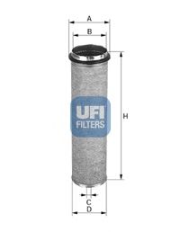 UFI 2739000 Воздушный фильтр UFI 
