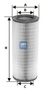 UFI 2740300 Воздушный фильтр UFI 