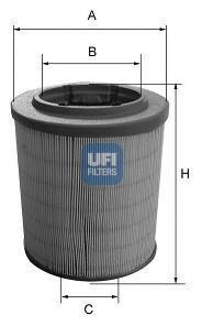 UFI 2762800 Воздушный фильтр UFI 