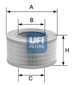 UFI 2775200 Воздушный фильтр для DACIA