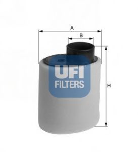 UFI 2784400 Воздушный фильтр UFI 