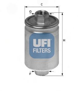 UFI 3156400 Топливный фильтр для JAGUAR