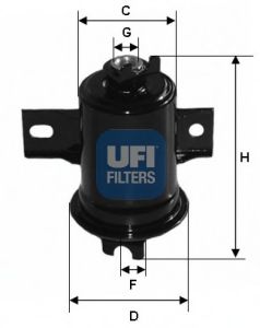 UFI 3161000 Топливный фильтр UFI 