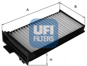 UFI 5310400 Фильтр салона для DACIA