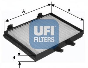 UFI 5312800 Фильтр салона UFI 