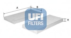 UFI 5316400 Фильтр салона для OPEL